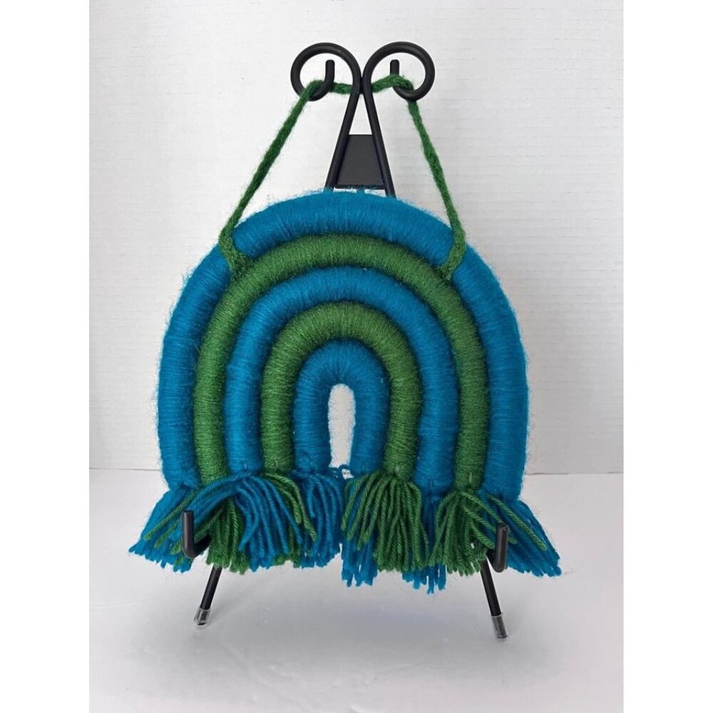 Opalhouse - Rainbow Acrylic Wall Hanging Art Green Blue
